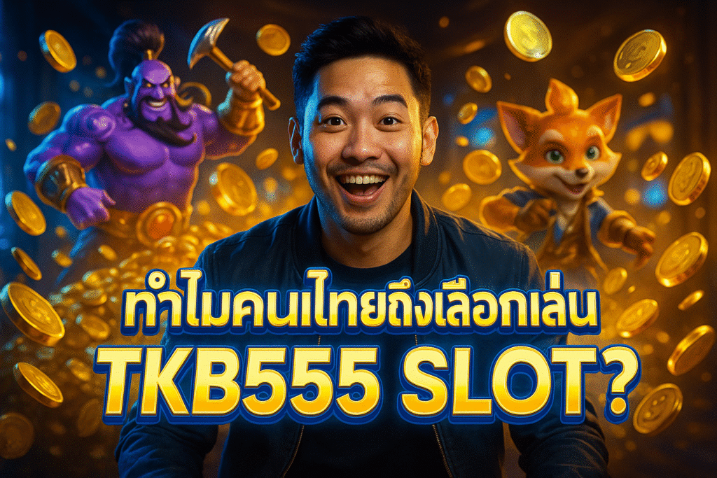ทำไมคนไทยถึงเลือกเล่น TKB555 SLOT?
