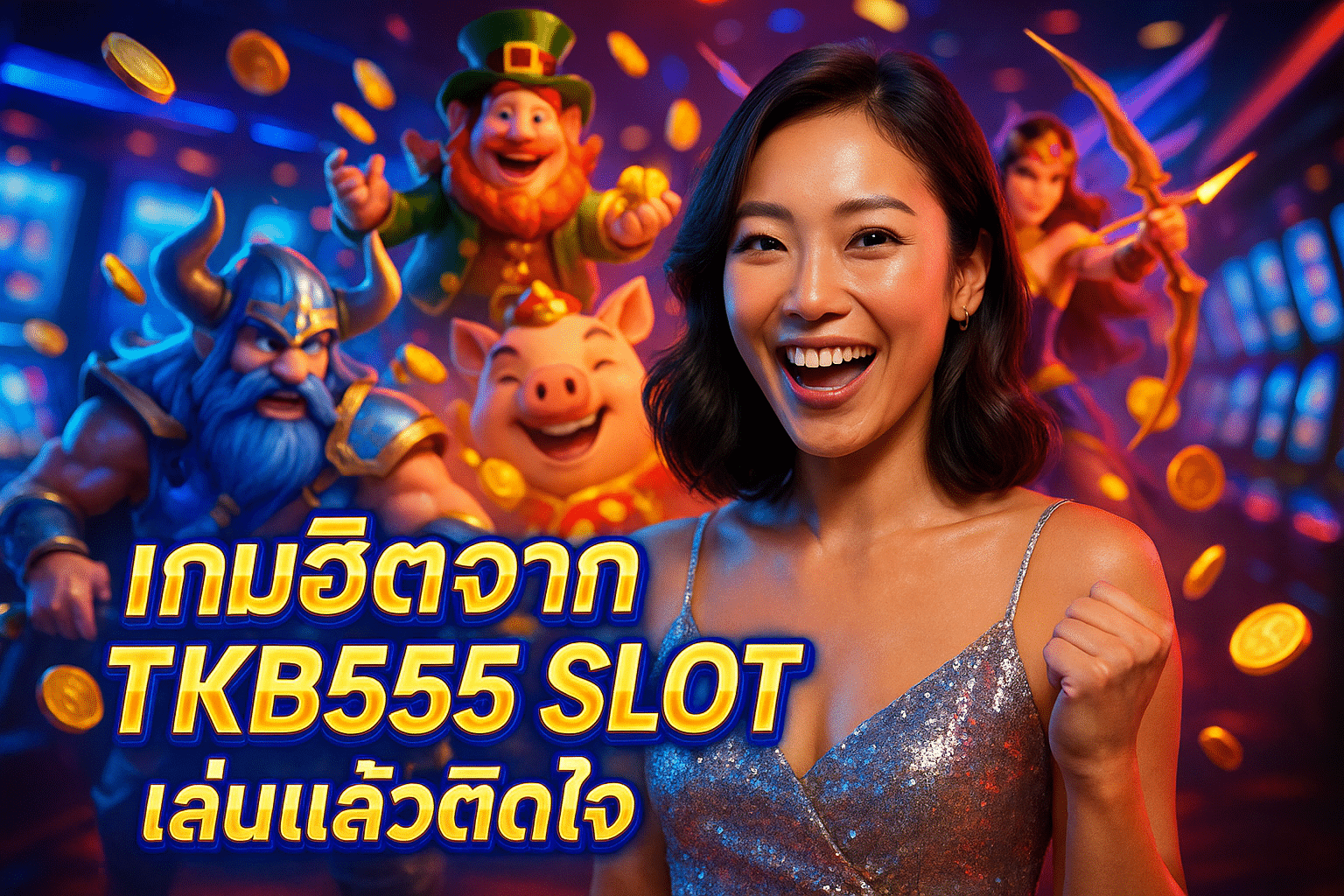 เกมฮิตจาก TKB555 SLOT เล่นแล้วติดใจ
