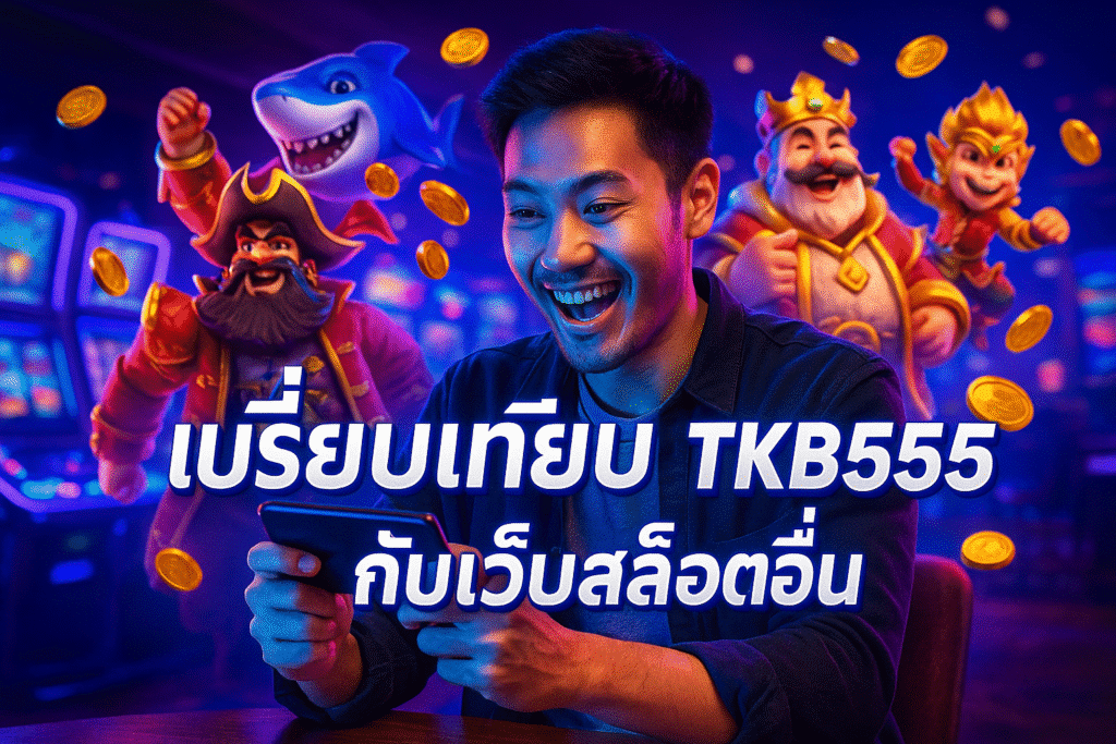 เปรียบเทียบ TKB555 กับเว็บสล็อตอื่น