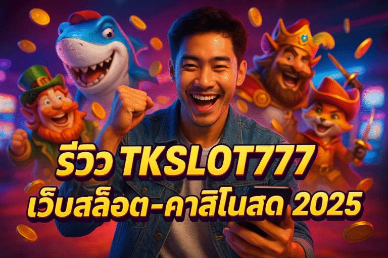 รีวิว TKSLOT777 เว็บสล็อต-คาสิโนสด 2025