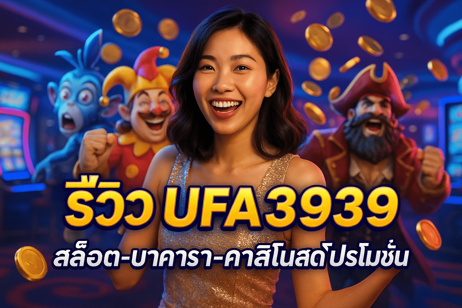 รีวิว UFA3939 สล็อต-บาคาร่า-คาสิโนสด โปรโมชั่น